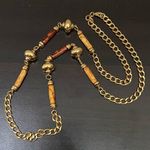 Vintage 1995 AVON Sienna Sunset Necklace Beaded Chain 36” Necklace Photo 4