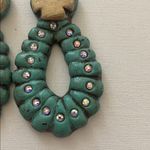 Sookie Sookie TM Clay turquoise large earrings Blue Photo 1