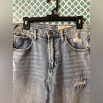 Wishlist Women's High Rise Distressed Blue Jeans size large 100% cotton Photo 2
