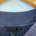 COS  Short Sleeve Sweatshirt Blue Photo 4