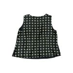 Oscar de la Renta  Black Embroidered Sleeveless Tank Top Plus Size 22W Photo 1