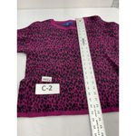 Apt. 9 Womans  Sweater Pullover Medium Animal Print Long Sleeve Crewneck Photo 6