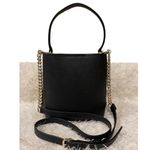 DKNY Croc-Embssed Leather Flap Bucket Photo 5