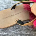 Rebecca Minkoff  Erika multicolored pom pom  leather upper slip on sandals Photo 4