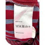 Free People  City Girl Striped Red & Blue Wide-Leg Jumpsuit Button-Front Size‎ 6 Photo 6