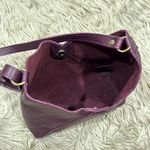 Portland leather goods small Naomi bag in plum Purple Photo 5