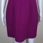 Trina Turk Magenta High Neck Peekaboo Cocktail Dress Photo 2