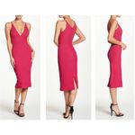 Dress the Population  Lyla Dress in Raspberry Large Photo 2