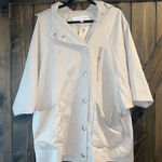 Trina Turk Oversized Poncho Rain Coat Photo 0