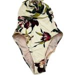 Robin Piccone Women's Moana Plunge Halter One Piece Swimsuit Size 6 Floral Photo 0