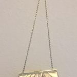 Gunne Sax  Gold Purse with Gold Chain Photo 5