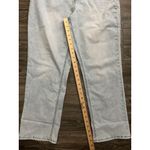 Frye  Jeans High Rise Cuffed Crop Stevie Wash Denim Size 16/34 Inseam NWT Photo 1