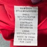 Melrose Cocktail Dress Womens 14 Red Black Sheer Contrast Lace Holiday Romantic Photo 10