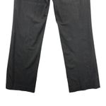 Lafayette 148 New York Womens Dark Gray Striped Wool Blend Dress Pants Size 8 Photo 5