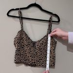 Blue Life Cheetah Print Cropped Tank Top Photo 4