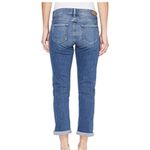Paige  Brigitte Mid Rise Boyfriend Jeans in Light-Medium Color Wash Emma 27 Photo 2