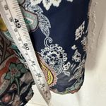 Sami & Jo  Dress Womens Large Navy Blue Paisley Maxi Boho‎ Sleeveless Full Length Photo 6