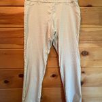 Charter Club Cream Ankle Pants Cambridge Slim. 12P. Super comfortable! Photo 1
