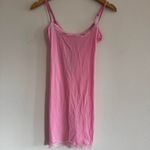 SKIMS  Fits Everybody Lace Slip Dress in Bubblegum Tonal, Size Small Photo 4