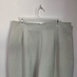 ZARA  Ivory Tapered Pants Size XXL High Rise Workwear Minimalist Tailored Photo 4