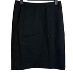 Agnes B. Paris Vintage Charcoal Wool Pencil Skirt Gray Size 4 Photo 0