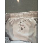 Nike  Dri FIT Running‎ Shorts Womens Medium White Pink Black Athletic Gym Photo 3