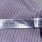 Free People FP Beach Light Purple Sleeveless Crop Top Sweater Vest Linen Size M Photo 4