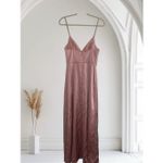 Azazie ✨ MINA STRETCH SATIN LiGHT PINK DRESS✨ Photo 6