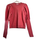 Ulla Johnson Philo Sweater Pink Pullover 100% Cotton Crew Neck Petite Photo 1