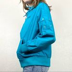 FILA Aqua Blue Half Zip Windbreaker Pullover Jacket Photo 1