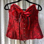 Top Melon Collection Corset Waist Cincher Renaissance Lace Up Sexy Bustier 1 XL Size 1X Photo 1