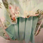 PIPERLIME COLLECTION Mint Green Floral Dress Size Medium Photo 6