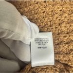 Zenana New Women's Plus Size V-Neck Off The Shoulder Waffle Knit Sweater Camel / Light Brown Sz 3X Photo 7