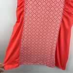 Lola by AFG Peach Geometric Athletic Racerback Dress Tennis Golf Sz Medium Orange Photo 5