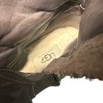 UGG  Australia Amberlee Espresso Leather Equestrian Style Boots, Size 9.5 Photo 9