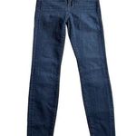 Liverpool Ankle Skinny Jegging Jeans Denim Dark Blue Size 2 26L Stretch mid rise Photo 0