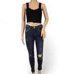 McGuire Denim Women’s Distressed Skinny Mid-rise Jeans Size 28 Ankle Ripped 157A Photo 3