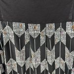 Anthropologie Porridge by  Mixed Media Sleeveless Black & White Shell Shirt S Photo 5