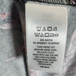 Artisan NY  black and pink print smocked strapless midi dress size large Photo 4