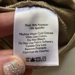 Eddie Bauer tan ruched leg capri pants, size 10 Photo 3