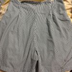 Boohoo Paper Bag Shorts from Size 16 Black White Stripes Photo 7