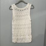 Saint Tropez West Elegant White Knit Sleeveless Top Photo 3