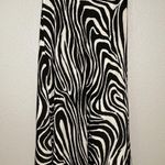 Banana Republic  Size 4 Maxi Skirt Black White Zebra Boho Artsy Hippie Career Photo 0