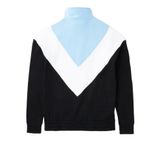 FILA NWT Women's Ekanta 1/4 Zip: Black, Pale Blue, White L Photo 2