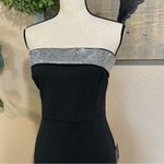NWT Lulus Unbelievable Sparkle Black Rhinestone Strapless Mini Dress Size L Photo 2