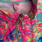 Lilly Pulitzer DeeDee Swing Jacket Palm Beach Coral size XL Pink Blue Photo 9