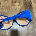 Catalina Vtg  Bikini Top Sz 12 Aztec Egyptian Print Blue Gold Underwire Photo 9