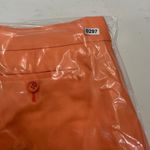 Salvatore Ferragamo  Pants Womens 42 Orange Made In Italy Photo 9