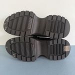 Michael Kors Shiloh Black Leather Chunky Lug Sole Platform Loafers Photo 8