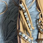 Anthropologie  Puka Ankle-Tie Sandals Size 8M Photo 10